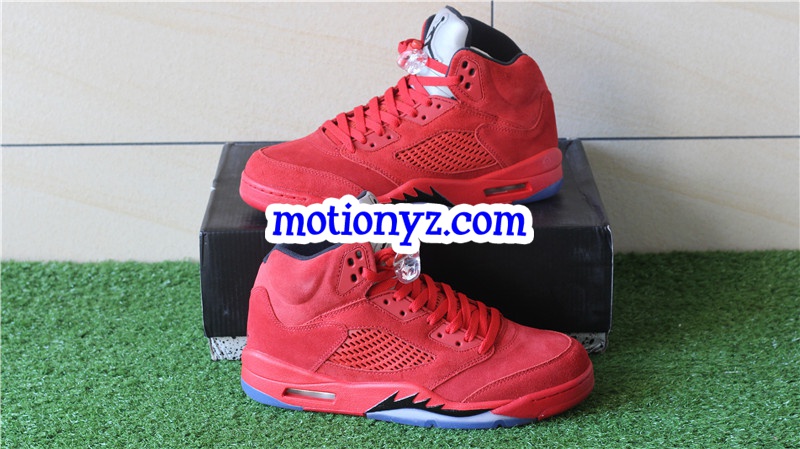 Air Jordan 5 Retro Red Suede